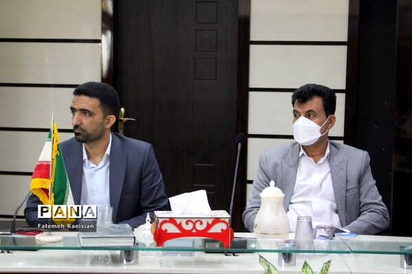 مراسم تکریم و معارفه مدیر سازمان دانش‌آموزی استان بوشهر