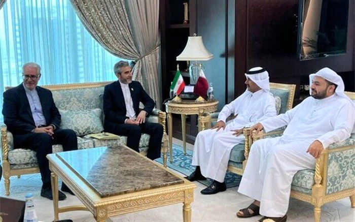 باقری با دبیرکل وزارت خارجه قطر دیدار کرد