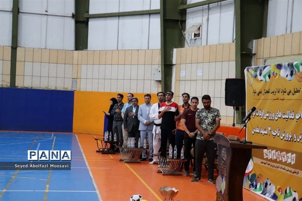 افتتاحیه طرح اوقات فراغت ناحیه 3 آموزش و پرورش مشهد