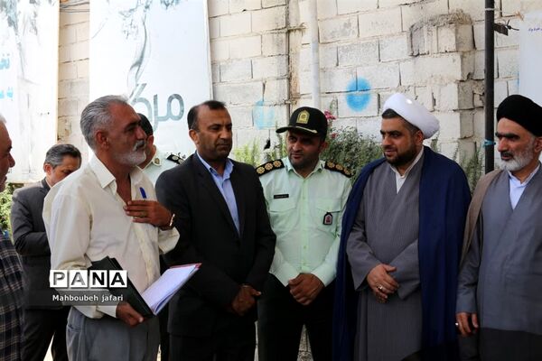 بازدید فرماندار میاندورود از کمپ ترک اعتیاد