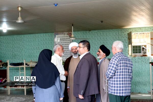 بازدید فرماندار میاندورود از کمپ ترک اعتیاد