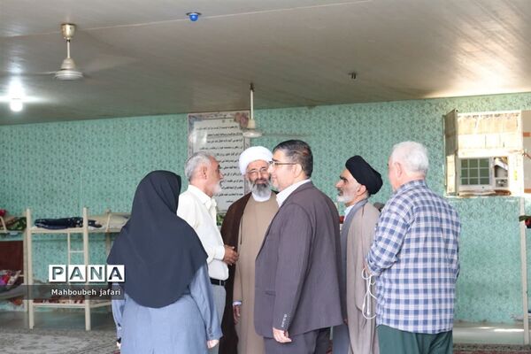 بازدید فرماندار میاندورود از کمپ ترک اعتیاد