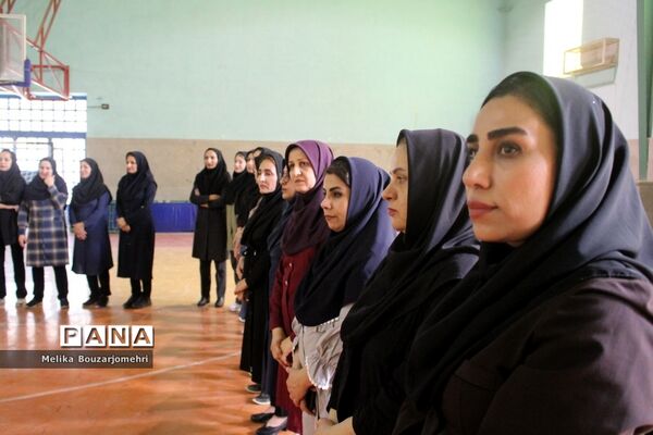 جشنواره فرهنگی ورزشی فرهنگیان استان بوشهر رشته والیبال بانوان