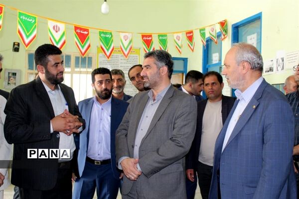 آیین کلنگ‌زنی دبستان شهید معصومی