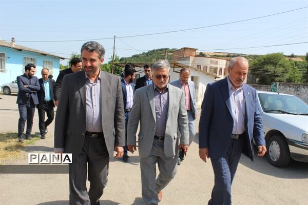 آیین کلنگ‌زنی دبستان شهید معصومی