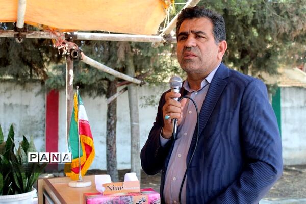 آیین کلنگ‌زنی دبستان شهید معصومی