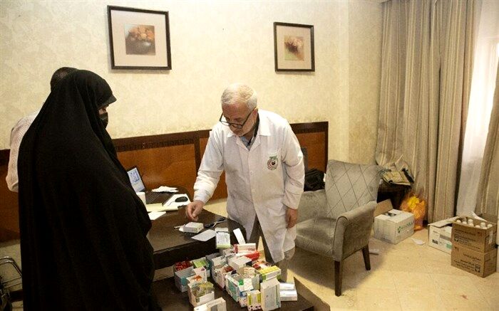 ارائه بیش از ۱۰ هزار خدمت درمانی و پزشکی در مدینه منوره به حجاج ایرانی