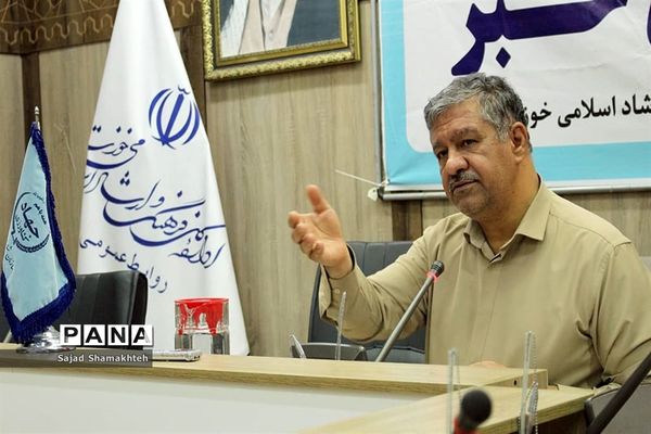 نشست خبری مدیرکل سازمان شیلات استان خوزستان