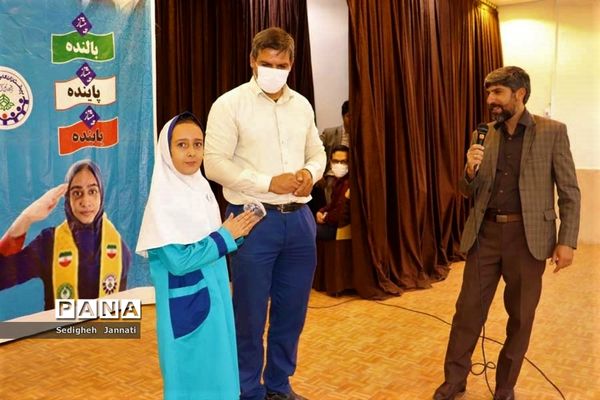 تقدیر از برگزیدگان جشنواره نوجوان سالم در آباده