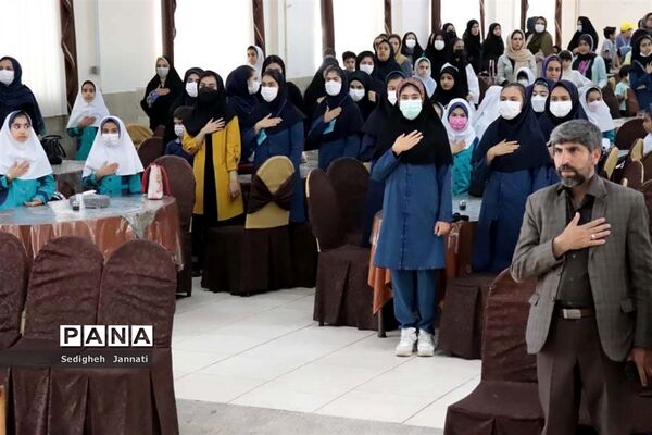 تقدیر از برگزیدگان جشنواره نوجوان سالم در آباده