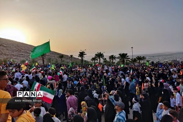 اجتماع بزرگ خانوادگی سلام فرمانده در جهرم