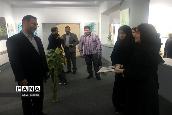افتتاح نگارخانه کوشا در کانون فرهنگی و تربیتی شهید مفتح تهران