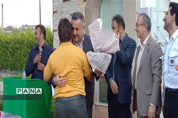 آیین کلنگ زنی پایگاه اورژانس ۱۱۵ روستای بیشه کلا محمودآباد