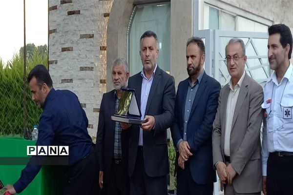 آیین کلنگ زنی پایگاه اورژانس ۱۱۵ روستای بیشه کلا محمودآباد