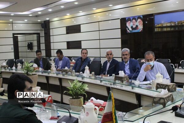 جلسه ستاد هماهنگی و  پشتیبانی بسیج دانش‌آموزی استان بوشهر