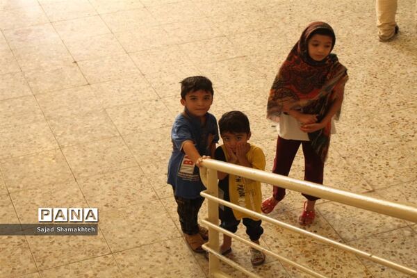 آیین افتتاحیه فعالیت‌های تابستانه در مناطق محروم اهواز