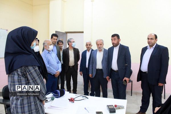 بازدید از فرایند مصاحبه استخدامی در دانشگاه فرهنگیان بوشهر