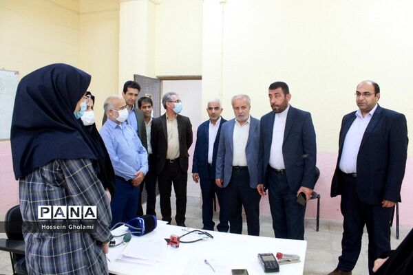 بازدید از فرایند مصاحبه استخدامی در دانشگاه فرهنگیان بوشهر