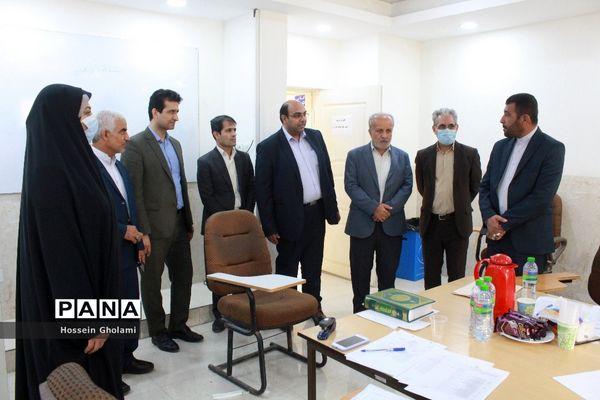 بازدید از فرایند مصاحبه استخدامی در دانشگاه فرهنگیان بوشهر