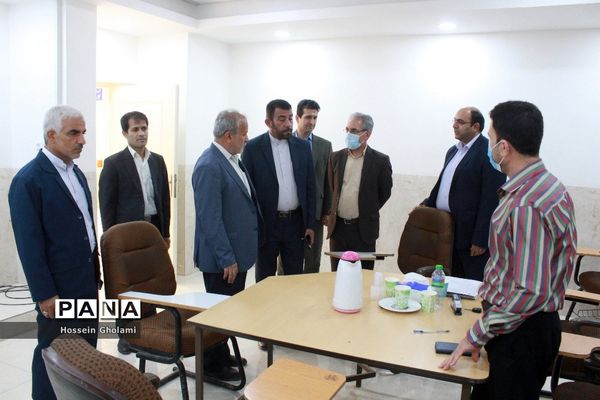 بازدید از فرایند مصاحبه استخدامی در دانشگاه فرهنگیان بوشهر