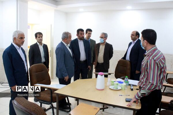 بازدید از فرایند مصاحبه استخدامی در دانشگاه فرهنگیان بوشهر