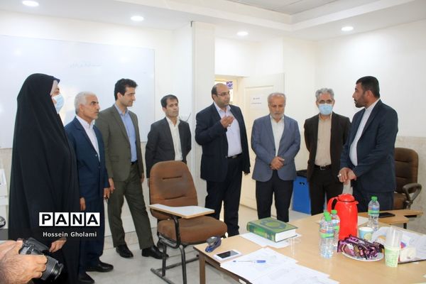 بازدید از فرایند مصاحبه استخدامی در دانشگاه فرهنگیان بوشهر