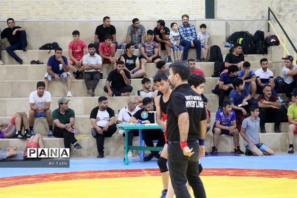 مسابقات لیگ کشتی آزاد دانش‌آموزی استان خوزستان در امیدیه