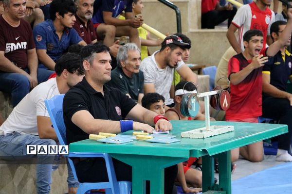 مسابقات لیگ کشتی آزاد دانش‌آموزی استان خوزستان در امیدیه