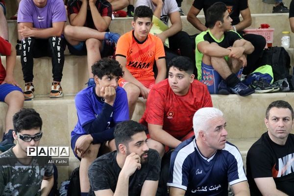 مسابقات لیگ کشتی آزاد دانش‌آموزی استان خوزستان در امیدیه