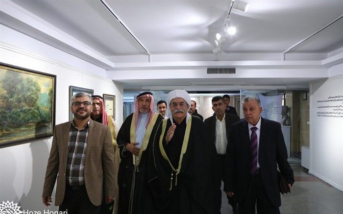 «چراغ راه» در گالری ابوالفضل عالی حوزه هنری گشایش یافت