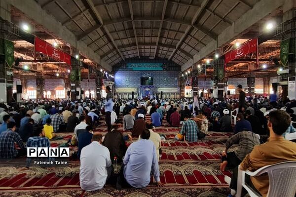 آیین دعای پر فیض عرفه در اهواز