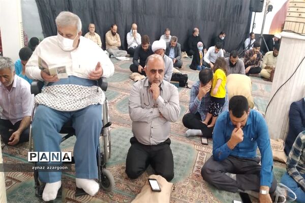 مراسم پرفیض دعای عرفه در قائمشهر