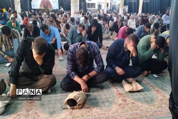 مراسم پرفیض دعای عرفه در قائمشهر