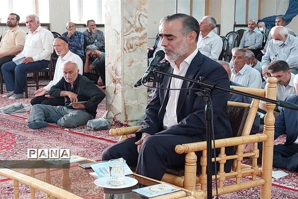 مراسم دعای عرفه در آستان مقدس حضرت سید ابراهیم(ع)
