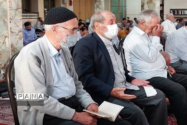 مراسم دعای عرفه در آستان مقدس حضرت سید ابراهیم(ع)