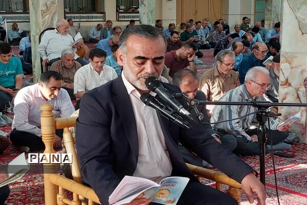 مراسم دعای عرفه در آستان مقدس حضرت سید ابراهیم(ع)