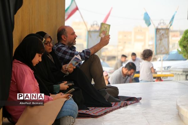 مراسم دعای عرفه در کوه خضر نبی قم-1