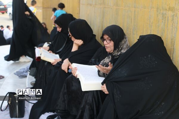 مراسم دعای عرفه در کوه خضر نبی قم-1