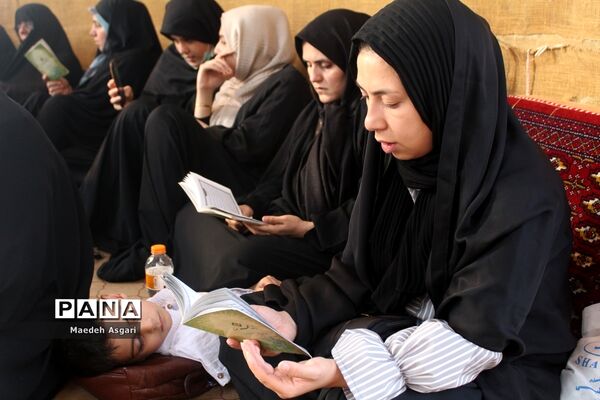 مراسم دعای عرفه در کوه خضر نبی قم-2
