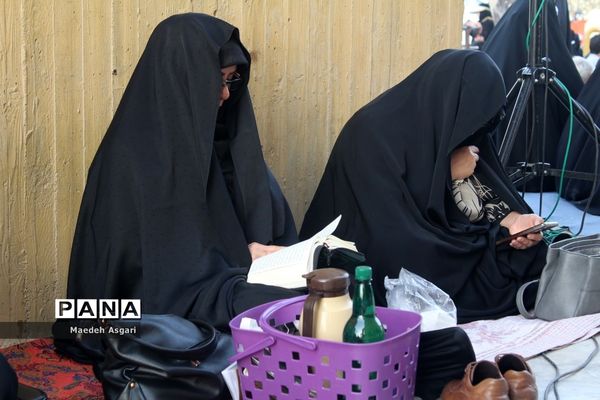 مراسم دعای عرفه در کوه خضر نبی قم-2