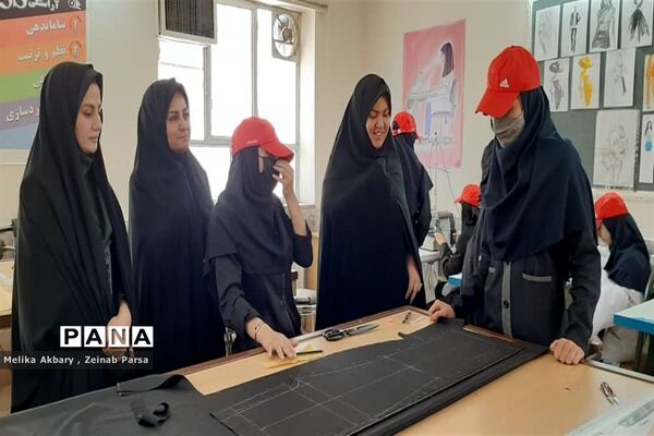 کارورزی دانش‌آموزان هنرستانی در محیط امن مدرسه