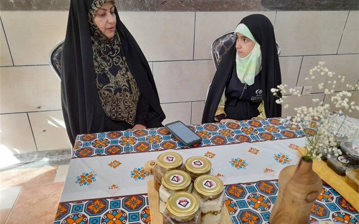 برپایی نمایشگاه مشاغل خانگی در آباده