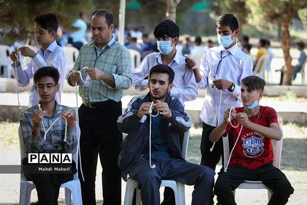 برگزاری کلاس‌ها و دوره‌های آموزشی ویژه دانش‌آموزان عشایر کشور در اردوگاه ثامن الحجج مشهد مقدس