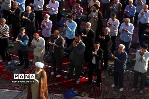 برگزاری نماز عید قربان در مسجدالنبی (ص) قزوین