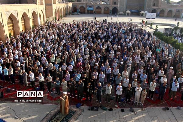 برگزاری نماز عید قربان در مسجدالنبی (ص) قزوین