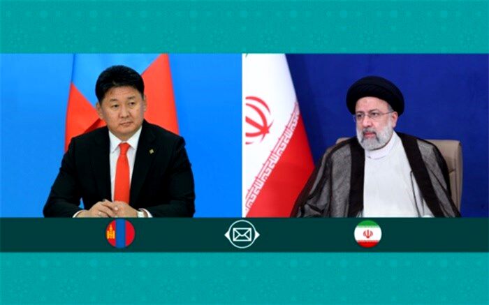 تبریک آیت‌الله رئیسی به رئیس‌جمهور مغولستان