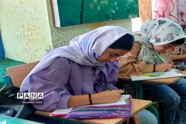 حال و هوای تابستانه کانون فرهنگی رضوان شهرستان محمودآباد