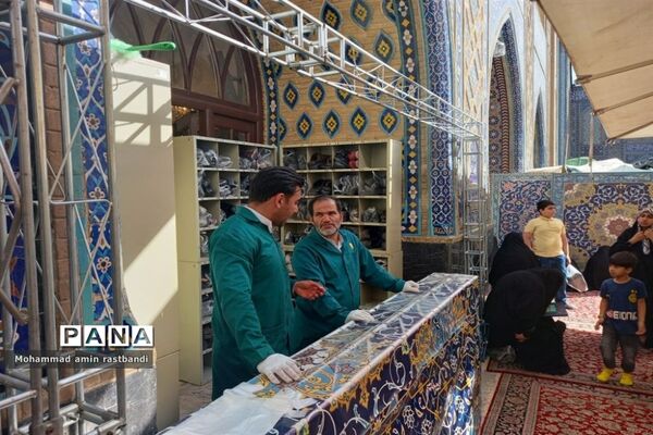 حال و هوای حرم رضوی از قربان تا غدیر