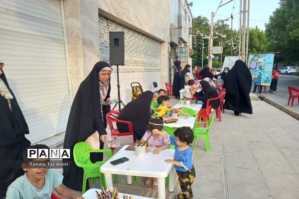 ایستگاه عیدانه نقاشی در بوشهر