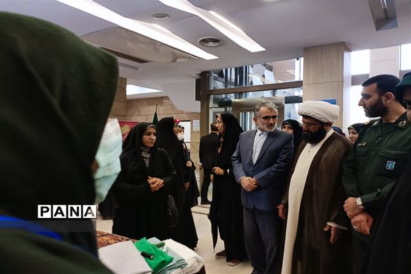 مراسم افتتاحیه سامانه جامع کسب و کار بانوان در باغ ملی شهرستان قدس
